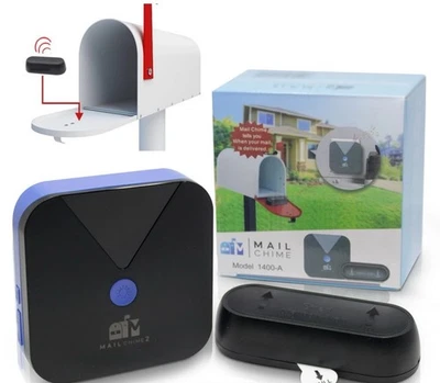 Mailbox Alert - Mail Chime Wireless Remote Mail Notification System New/Open Box - Image 1 of 4