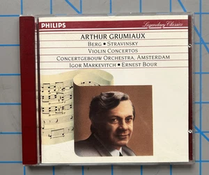 Berg Stravinsky Violin Concertos Grumiaux West Germany No IFPI Thick case - Imagen 1 de 2