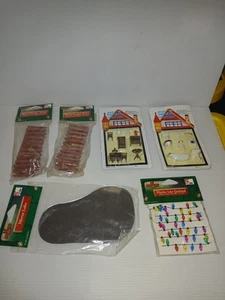 VINTAGE 1991 LEMAX COVENTRY Cove & Mini Dollhouse Items  ACCESSORY  Dioramas  - Picture 1 of 5