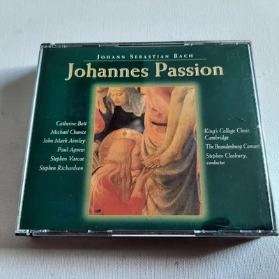 Johannes Passion 2 CD Boxset Bach King's College Choir - Bild 1 von 2