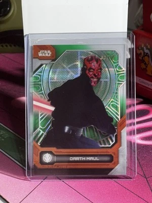 GREEN DIFFRACTOR 06 /10 DARTH MAUL 2024 TOPPS STAR WARS HIGH TEK LASER REFRACTOR - Image 1 of 3