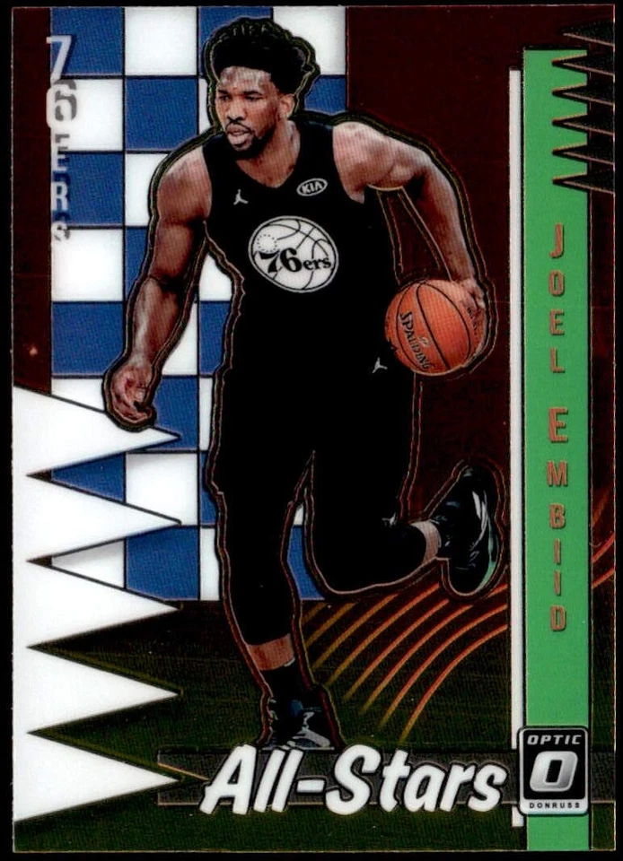 2018-19 Donruss Optic #15 Joel Embiid All-Stars E1 - Image 1 of 2
