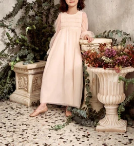 Love by Nellystella Softer Tulle Isabella Dress Maxi White Tulle Flower Girl 16 - Picture 1 of 6