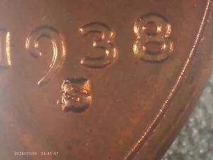 1938 s/s/s Triple s Error. BU+++ red uncirculated beauty. Extremely rare error. - Picture 1 of 18