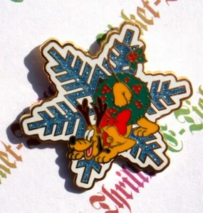 Prendedor Disney Holiday Snowflake Plutón Navidad Brillo 58055 - Imagen 1 de 1