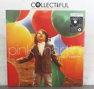 PINK MARTINI - GET HAPPY - HEINZ 2013 - MADE GERMANY - 180g *SEALED* DOUBLE LP🔥 - Imagen 1 de 2