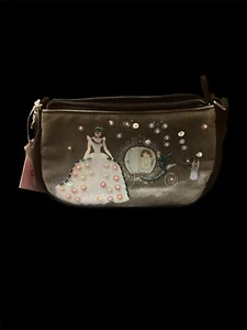 NWT Disney Cinderella to the Ball Sparkle Small Shoulder Bag 8.5"×5.5"×3"  - Picture 1 of 3
