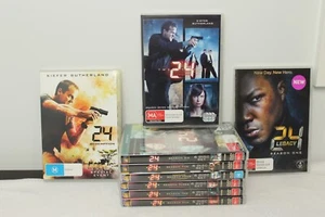 24: Seasons 1-7 DVD & Redemption + 24legacy season 1 (9dvd) Kiefer Sutherland✅✅✅ - Picture 1 of 6