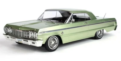 1/10 RC Karosserie 1964 Chevy Impala Low Rider mit leichten Eimern -CLEAR- RER13212 - Bild 1 von 4