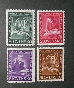 GERMANIA  REICH 1942 SLOVAKIA Germany Protectorate" Filatelia" 4V. Cpl set MNH** - Imagen 1 de 2