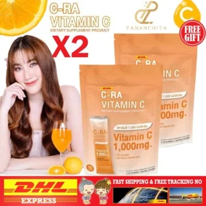 X2 Pananchita C-RA Vitamin C 1000mg Clear Radiant Brightening Firm Young Skin - Picture 1 of 13