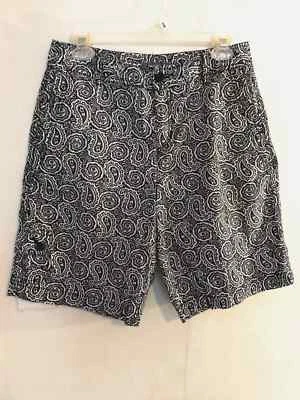 Pantalones Cortos Liz Claiborne Mujer 6 Bermudas Negras Blancas Caqui Bolsillos Chinos Foto 1 de 3