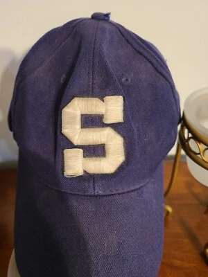1993 Penn State University (PSU) Wool Baseball Ball Cap Hat - Zephyr 7-1/4 Navy - Image 1 of 4