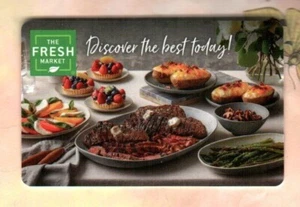 THE FRESH MARKET Discover the Best Today ( 2021 ) Gift Card ( $0 ) - Picture 1 of 2