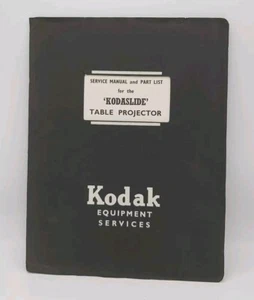 Kodak Kodaslide Table Projector Vintage Film Camera Service Manual And Part List - Picture 1 of 5