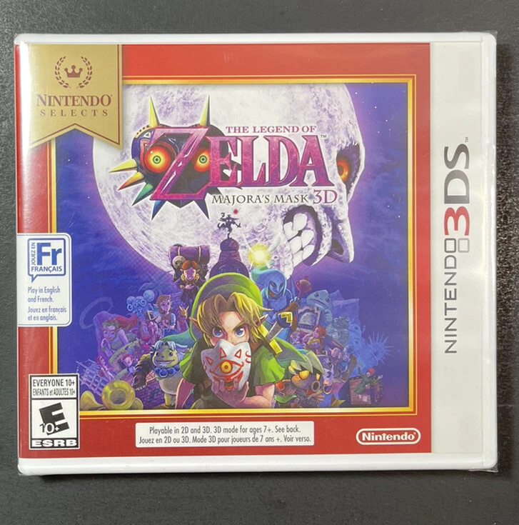 The Legend of Zelda Majora's Mask 3D [ Nintendo Selects ] (3DS) NEW - Image 1 of 4