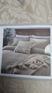 William Morris & Co Bellota Pura Lujosa Algodón Jacquard 2 x Fundas de Almohada Oxford - Imagen 1 de 6