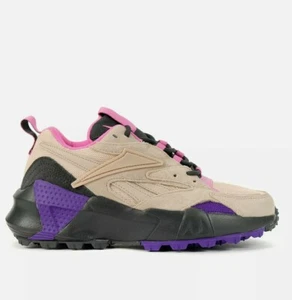 Reebok Women's Aztrek Double Trail Buff/True Grey 8 Regal Purple Trail Shoes ... - Picture 1 of 4