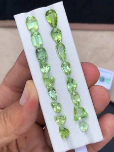 Natural faceted peridot 29 carats - Picture 1 of 10