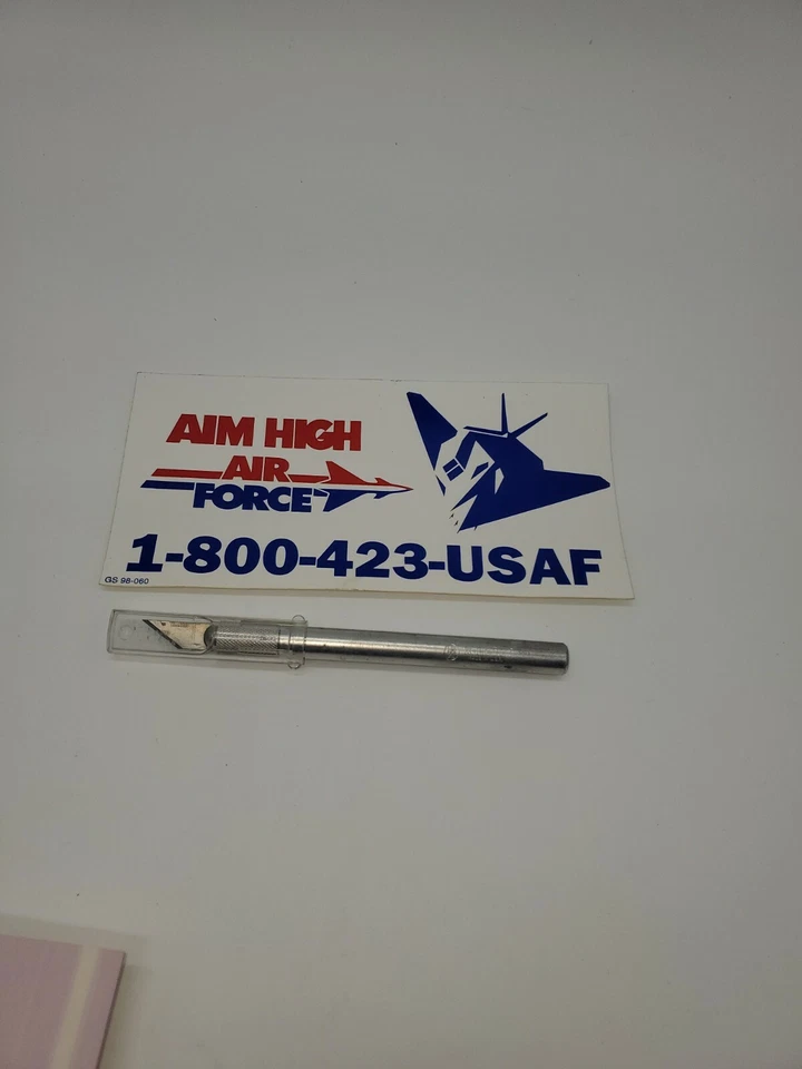 Fuerza Aérea - Una gran forma de vida pegatina de parachoques - 1977 - De colección - Apunta alto  Foto 1 de 1