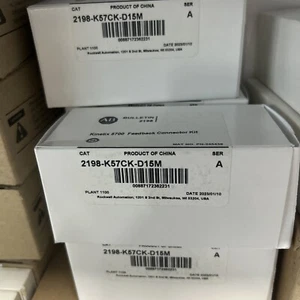 2198-K57CK-D15M AB Kinetix 5700 Feedback Connector Kit New 2198K57CKD15M - Picture 1 of 1