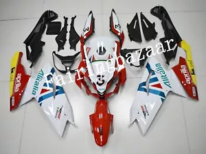 Fit for 2006-2011 Aprilia RS125 White Red Blue Yellow ABS Injection Fairing Kit - Picture 1 of 7