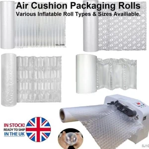 Air Pillow Packaging Roll – Inflatable Film for Cushion Machine – Various Sizes - Picture 1 of 38