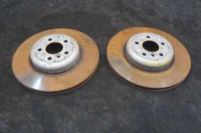 Set 2 Rear Left & Right Disc Brake Rotor 34208853554 Bmw 7 Series 750i G12 16-19 - Image 1 of 4