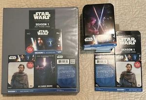 2023 Topps Star Wars Obi Wan Kenobi Complete Master Set (Inserts, Jumbo, Blue) - Picture 1 of 14