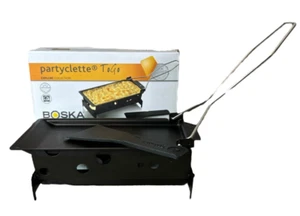 Máquina de raclette Partyclette To Go de Boska Holland completa NIOB de metal portátil - Imagen 1 de 8