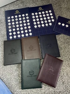 B/R/G Reino Unido caza de monedas 50p álbum con inserciones carpeta colección jardines de Kew Juegos Olímpicos - Imagen 1 de 10