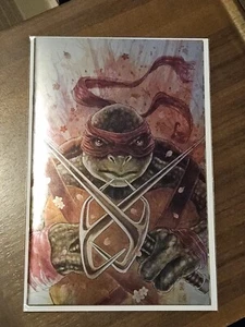 TMNT TEENAGE MUTANT NINJA TURTLES #1 2024 DAVID MACK SDCC FOIL VIRGIN ~ IDW NM/+ - Bild 1 von 6