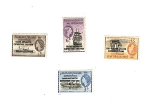 Falkland Islands Dependencies 1956 Trans-Antarctic Expedition set mint - Picture 1 of 1