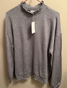 A New Day Women’s Gray Pullover Top NWT size XXL - Picture 1 of 3