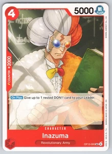 OP-13 Inazuma UC Carrying On His Will   Normal OP13-005  NM - Picture 1 of 2