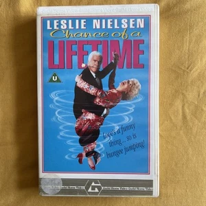 Rare PAL UK VHS Chance of a lifetime - Leslie Nielsen - Big box ex rental works - Picture 1 of 4