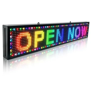 Waterproof Programmable Led Sign Custom Scrolling Outdoor Digital Signs For B... - Picture 1 of 7