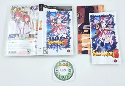 SUMMON NIGHT 5 COMPLETE CIB Poster 2015 Authentic Playstation Portable PSP - Image 1 of 4