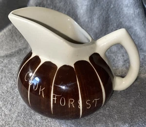 Purinton Cook Forest Kent Cabin Jug Free Shipping N - Picture 1 of 12