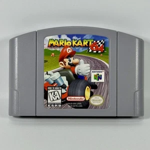 Mario Kart 64 N64 Nintendo Videospiel 1996 Cartridge getestet original - Bild 1 von 10