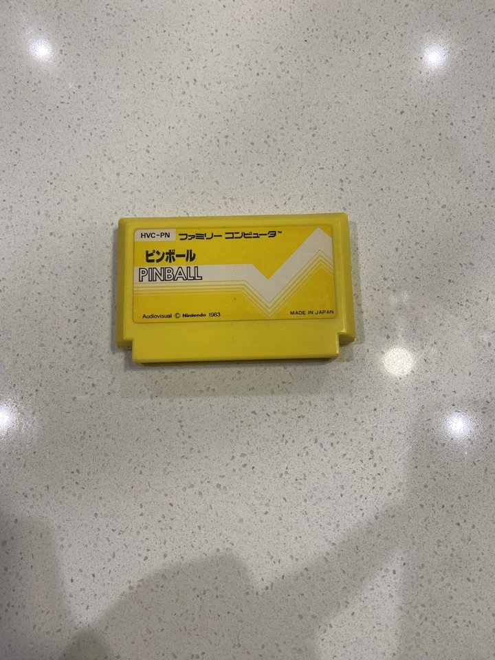 Pinball Pulse Line (Nintendo Famicom FC NES, 1984) HVC-PN Japan Import - Image 1 of 1