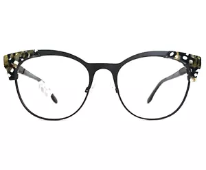 BCBGMAXAZRIA Eyeglasses Frames WILEY BLACK Matte Glitter Sparkles 52-17-140 - Picture 1 of 11