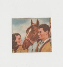 Loretta Young + Richard Greene 1954 El Cine Paper Stock Trading Card #250 E1