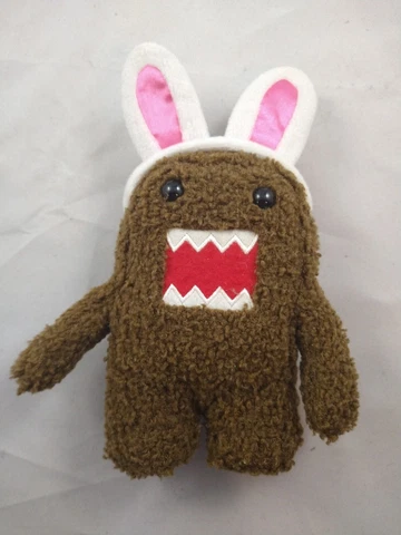Domo Easter Bunny Ear 9" Plush - Jakks Pacific - 2008 Cover