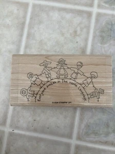 Stampin' Up Everyone Smiles in the Same Language Gummistempel The World Over - Bild 1 von 4