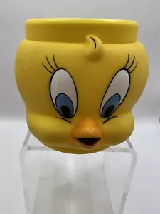 Looney Tunes Tweety Bird taza café té plástico 1992 Warner Bros de colección - Imagen 1 de 5