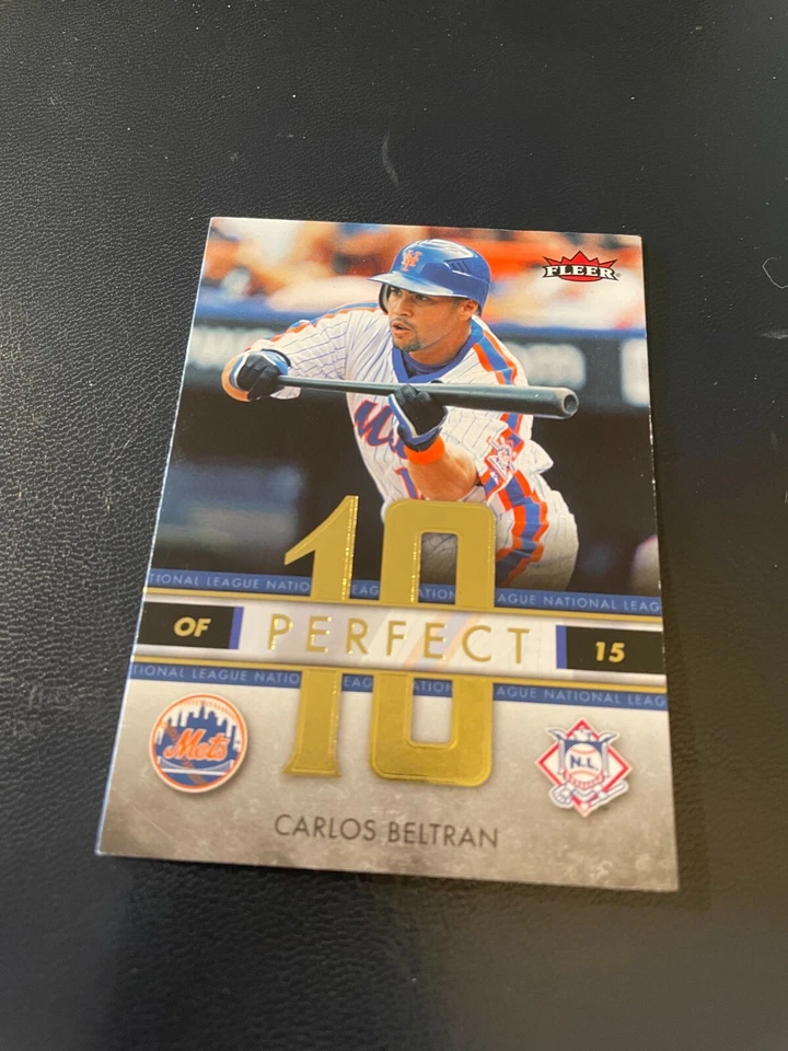 Fleer Perfect 10 2007 #PN-CB - Carlos Beltrán - Mets de Nueva York - MT Foto 1 de 1