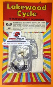NOS GENUINE LAKEWOOD SUZUKI TC90 TS90 TC250 T20 CARB REBUILD KIT FAST SHIP NEW - Picture 1 of 1