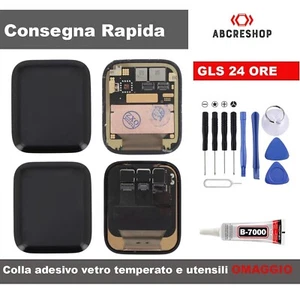 DISPLAY LCD ORIGINALE APPLE WATCH SERIE 7 45MM 7 41MM SCHERMO TOUCH SCREEN - Zdjęcie 1 z 3