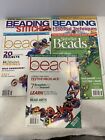 Mixed Lot Of 5 Beading Magazines, Beading Stitches, Step By Step Beads Tech